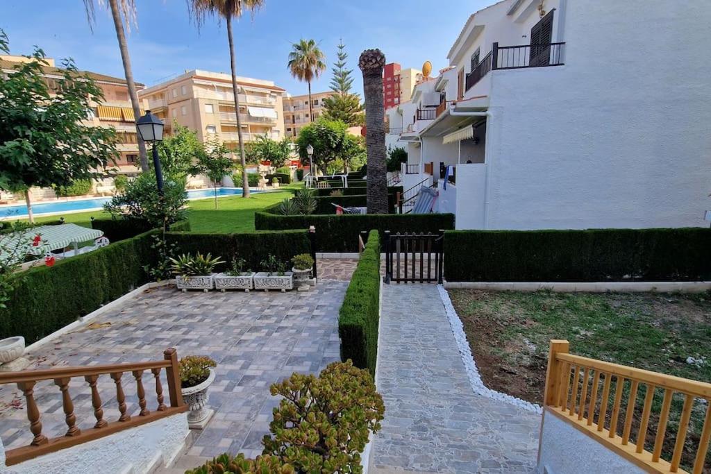 Bungalow Con Jardin Y Piscina Cerca De La Playa Oropesa del Mar Exterior photo